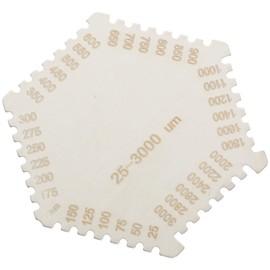 Healvian Stainless Steel Thickness Gauge Tool Ergonomic Design for Easy Measurement Welding Measurement Tool for Painting Automotive Shipbuilding