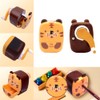 Pencil Sharpener Cute Metal Desktop Pencil Sharpener with Handle, Cartoon
