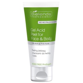 Bielenda Professional ProExpert Face & Body Peeling Gel With 10% AHA & PHA 150ml