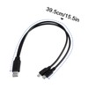 UCEC Dual Micro USB Splitter Charge Cable Power up to