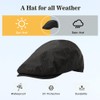 TOP-EX XL/XXL Waterproof Men's Flat Cap for Rainy Weather -