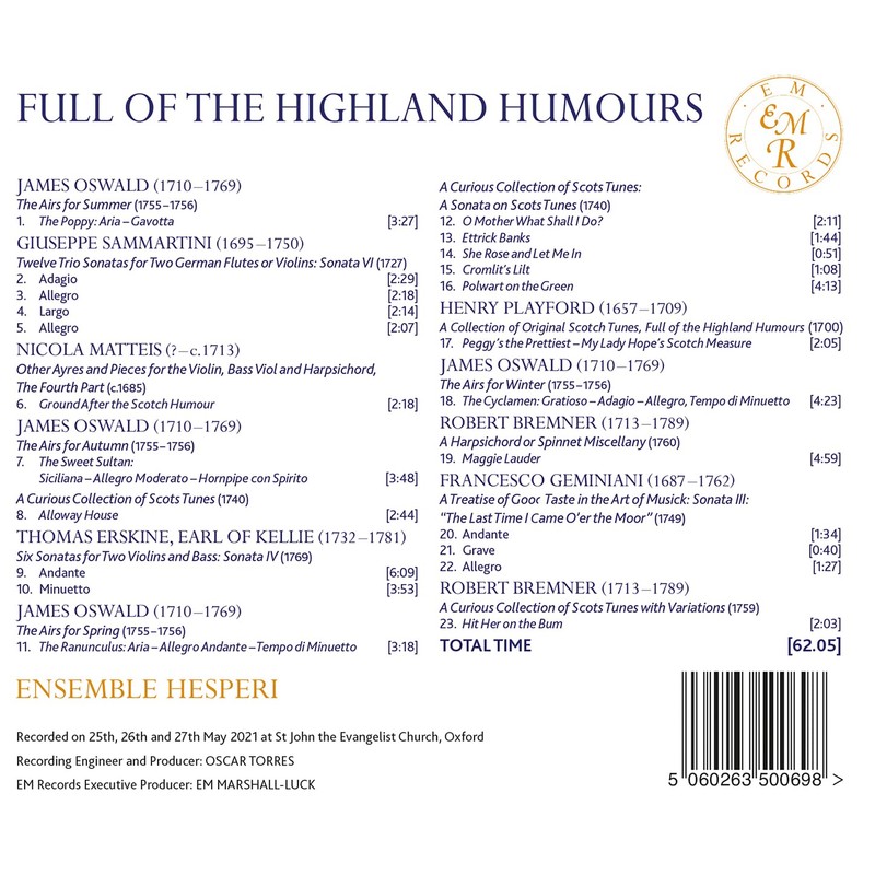 Full Of The Highland Humours