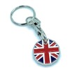 JAM2DAY Trolley Token Keyring - £1 Coin (Union Jack)