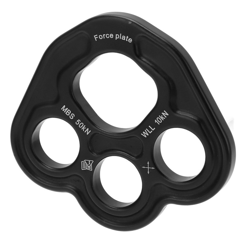 Rigging Plate 3 Holes Space Aluminum 50KN Weight Bearing Uniform