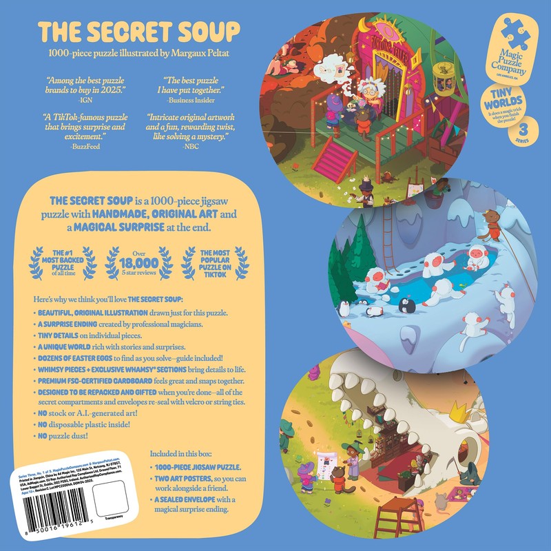 Magic Puzzles 3-Pack • Series Three • The Secret Soup,