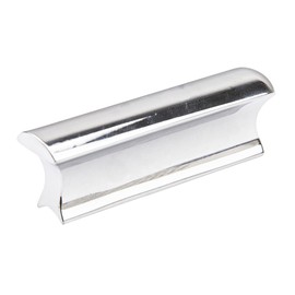 1Pcs Yootones Stainless Steel Guitar Slide Tone Bar Compatible with Dobro, Lap Steel Guitar, Hawaiian Guitar, Electric Guitar Accessories(Silver)