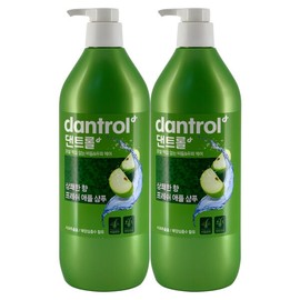 Dantroll 댄트롤 상쾌한향 프레쉬 애플 샴푸 820ml 2개 Fresh Apple Shampoo 820ml 2 Pack