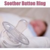 20PCS Safe Pacifier Holder, O-Rings Dummy Pacifier Accessories Chain Clips