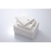 Imabari B7027-01 White Weave Towel Set [Baby Gift, Wedding Gift,