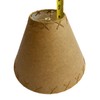 Rustic Oiled Kraft Laced Lamp Shade - 14"