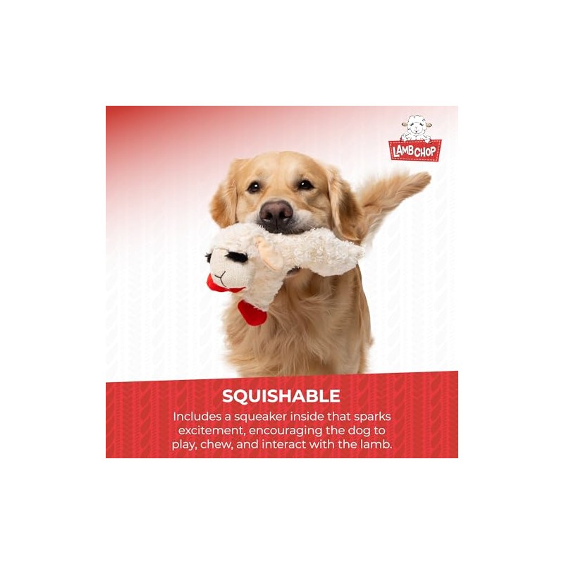 Multipet Plush Dog Toy, Lambchop