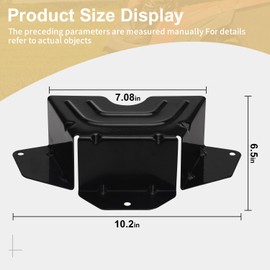 BERPSE 783-08547-0637 46" Deck Belt Cover Compatible with MTD 13AAA1KT066 13AL78KT066 247203744, for Cub Cadet XT1-LT46, XT1-LT46 FAB, XT2-LX46 - Black