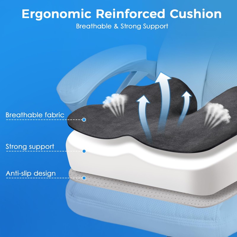 Niceeday Seat Cushion for Office, Car & Wheelchair - Premium