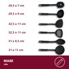 6-piece kitchen utensil set, heat-resistant and easy to clean, practical