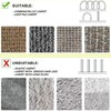 6” W X 10’L Black Floor Cord Cover for Office