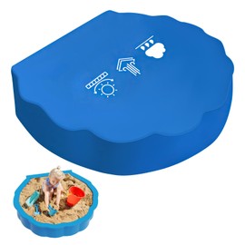 Sandpit Cover, Sand Shell Cover, 100 x 15 cm, Shell Sandpit Cover for Sandpit, Protective Cover for Sandbox, Sandpit Tarpaulin