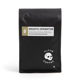 Alpha Coffee - Smooth Operator - 16 oz. Premium Espresso Blend - Gourmet Medium Roast Coffee | Veteran Owned - Specialty Small Batch Roasted Coffee | 100% Arabica Beans ((Pack of 2) Smooth Operator Whole Bean)