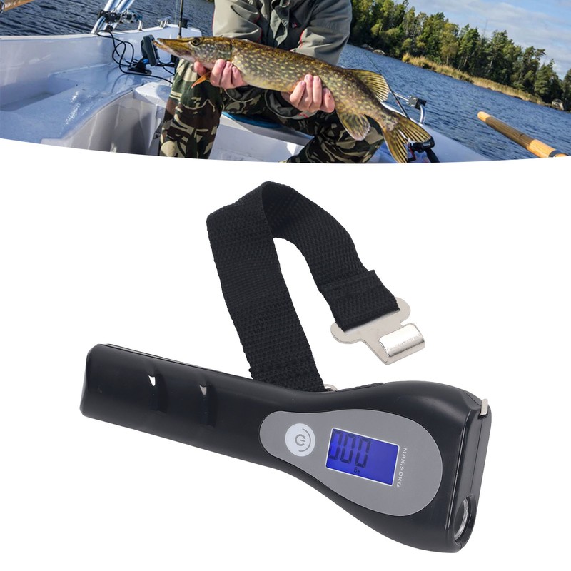Portable Handheld Scale with Flashlight High Precision Digital Weight Suitcase