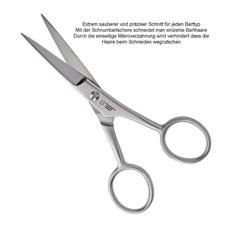 Otto Herder manicure Beard Scissors 11.5 cm Extra Sharp Beard