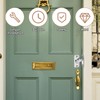 90 Degree Right Angle Door Lock Hasp Latch - Stainless