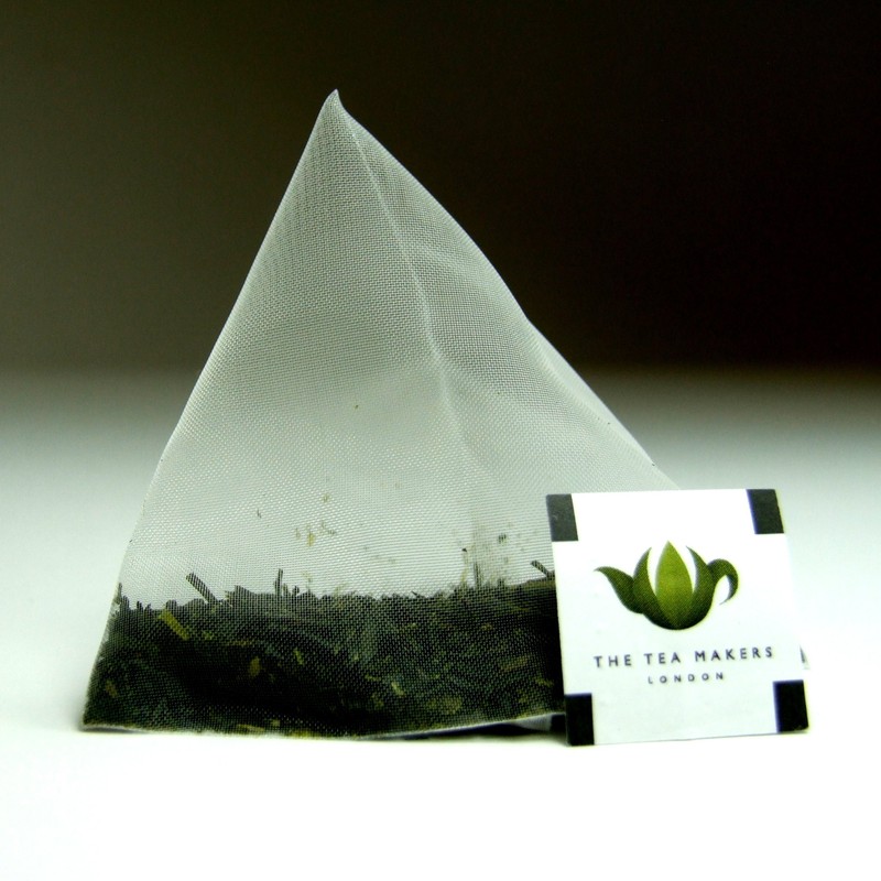 The Tea Makers of London Japanese Sencha Green Triune Teabags