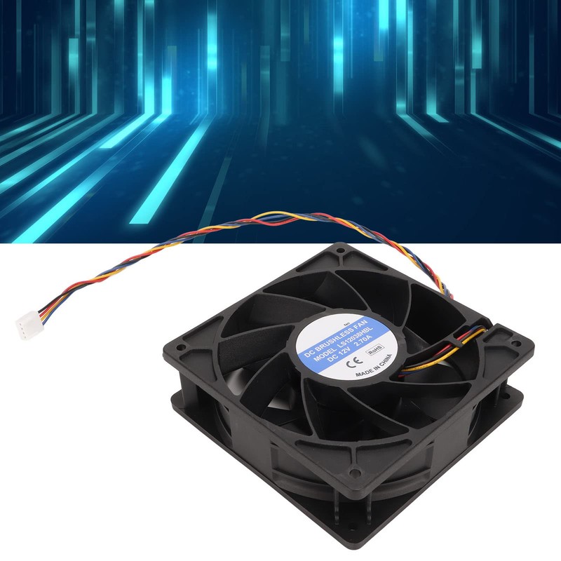 12 cm Fan, High Contour, High Speed, 120 x 38