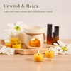 Ashlux Beeswax Tea Lights Candles 6 Pack, 6 Hours Clean