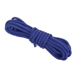 Rebower 550 Paracord Rope 10ft, 4mm Thin Paracord Nylon Cord 7-Strand Core [for Tent Camping Outdoor Gear] - Sapphire Blue