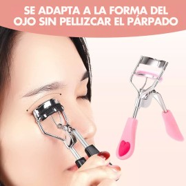 Veraly Duo Cuidado Facial Enchinador Rizador Pestañas Largas Curvas