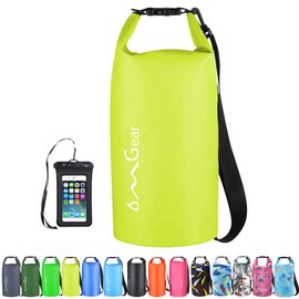 OMGear Waterproof Dry Bag Backpack Phone Pouch 40L/30L/20L/10L/5L Floating Dry Sack for Kayaking Boating Outdoors Activities