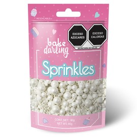 Sprinkles Mix Perlas Y Corazones 80 Gr. BAKE DARLING