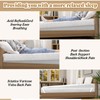 Cinnvoice Mattress Wedge with Cover, 5 Inch King Incline Wedge