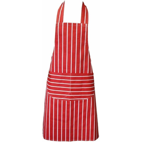Clay Roberts Chefs Apron, Red, Cooking and Baking Apron for