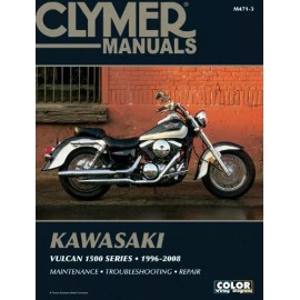 1996-2008 Kawasaki Vulcan 1500 Series Clymer Repair Service Manual Book M4713