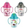 Nuby Tritan No Spill Flip N' Sip Twin Handle Printed