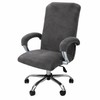 Velvet Stretch Office Chair Cover Set for Chair Protection –