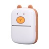 Portable Thermal Printer with 5 Roll Paper Bluetooth Portable Pocket