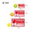 Handling Caution Seal Crack Mono Seal Fragile Item Packaging Label