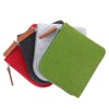 DEARMAMY Set of 4 Felt Wallet for Mini Purse with