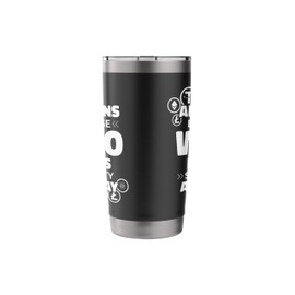Who Needs Stability Anyway Cryptocurrency Blockchain Altcoins Stainless Steel Insulated Tumbler