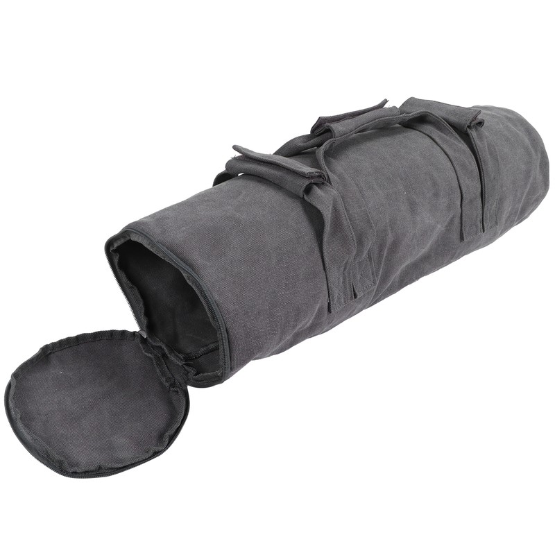 Adjustable Fitness Sandbags Canvas WeightBearing Training Bag for Garden Training(Gray