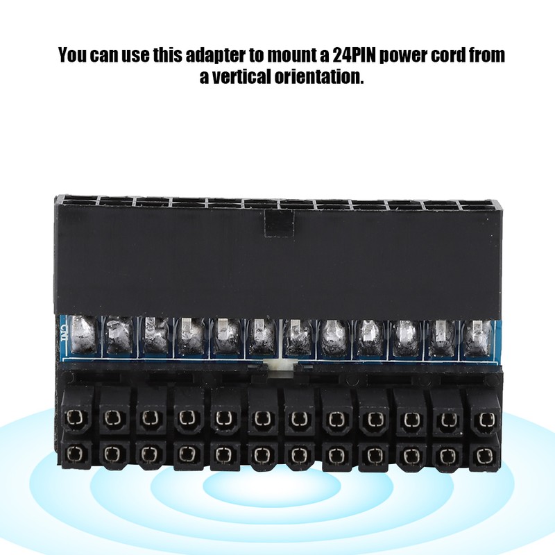 24Pin Female to 24Pin Male 90 Degree Right Angle ATX