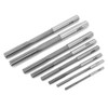 8 Piece Chuck Reamer Set Straight Shank High Speed Steel