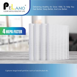 115115 Filter Replacements C535 Replacement Filters For Winix PlasmaWave C535, 5300, 6300, 5300-2, 6300-2, P300, 9000, 5000, 5000B Air Purifier, for Winix Size 21 Filter A - 4 Pack Hepa Only