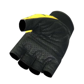 Hot Leathers GVM3011 Leather Don't Tread on Me Fingerless Gloves - X-Large