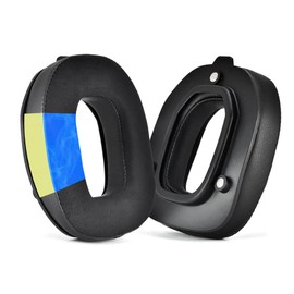 XBERSTAR Kühlende Gel-Ohrpolster für Astro A40 TR, Ersatz-Ohrpolster für Astro A40TR-Kopfhörer (Kühlgel-Ohrpolster + Leder-Stirnband)