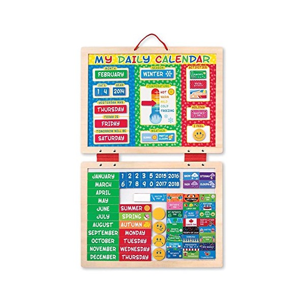 Melissa & Doug My First Daily Magnetic Calendar