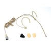 J&P Beige Headset Microphone Omnidirectiona