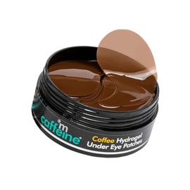 Coffee Hydrogel Under Eye Patches For Dark Circles & Puffiness Reduction | Eye Care Routine | Eye Patch with Caffeine & Hyaluronic Acid | 2X Hydration - 30 Pairs for both Women and Men | 90G