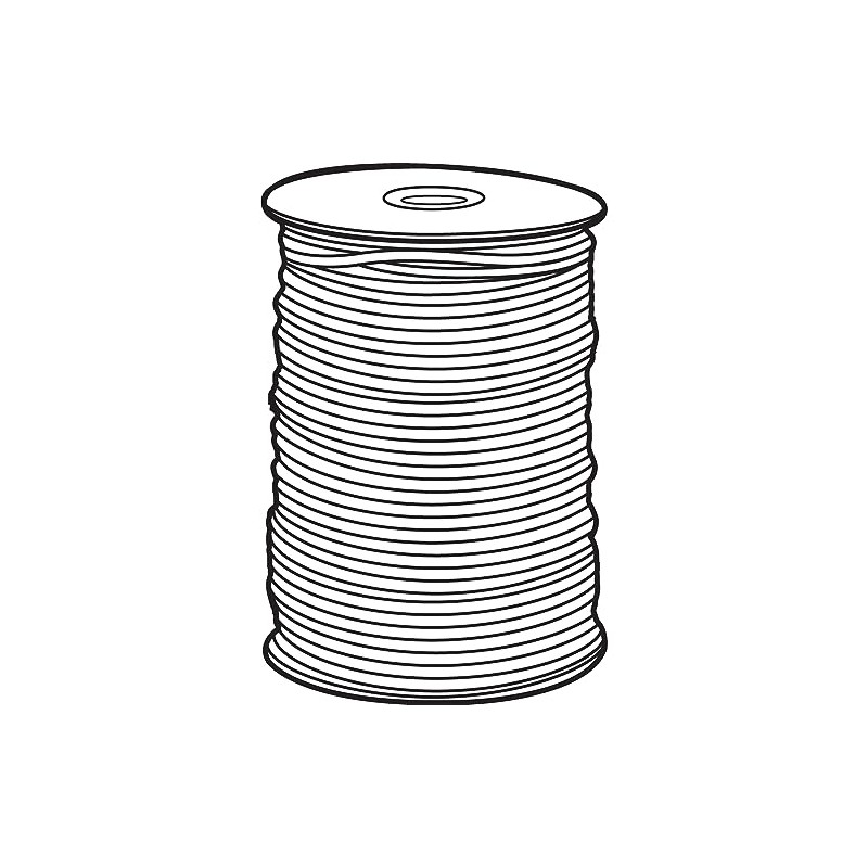 Prime-Line MP9253 Traverse Cord, Size #4, Polyester Fiber, Braided Strands,